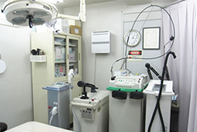 レーザー治療室